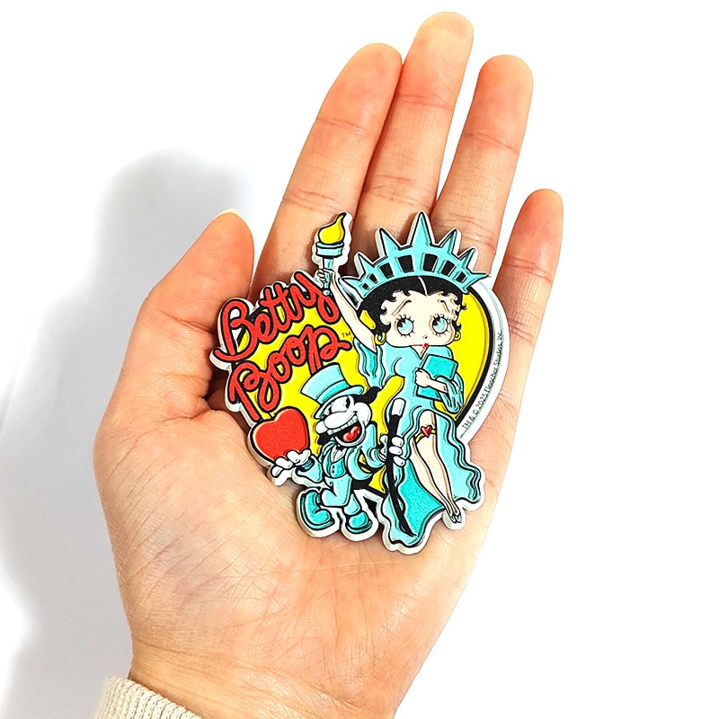 アメリカン レトロ マグネット ベティ ロゴ 選べる Betty キャラクター