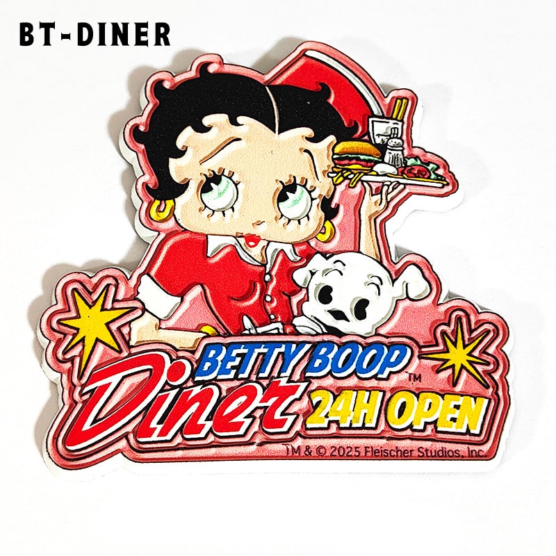 アメリカン レトロ マグネット ベティ ロゴ 選べる Betty キャラクター