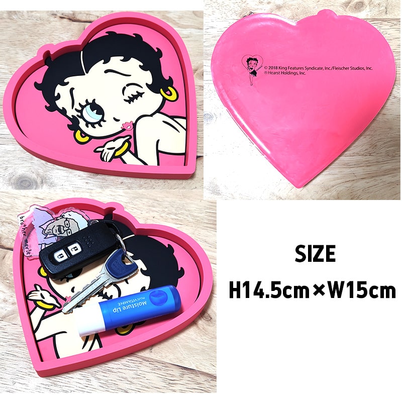ラバートレイ かわいい ベティ・ブープ 選べる 3タイプ Betty Boop
