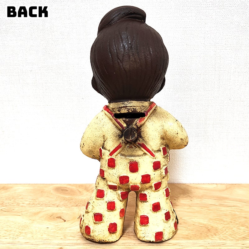 JollyBoy Cast Iron Money Bank アンティーク　貯金箱 JollyBoy Cast Iron Money Bank アンティーク 貯金箱