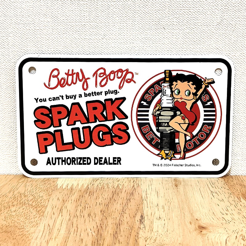 ベティブープ 看板 アルミサイン ミニ プレート 可愛い 全6種類