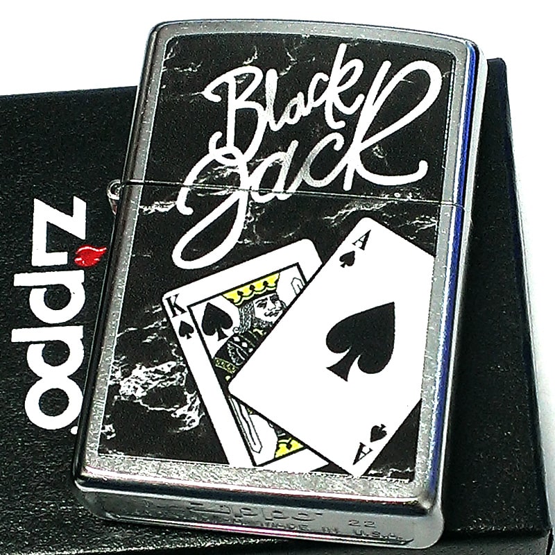 ZIPPO ブラックジャック トランプ ジッポ ライター かっこいい ZIPPO ブラックジャック トランプ ジッポ ライター かっこいい