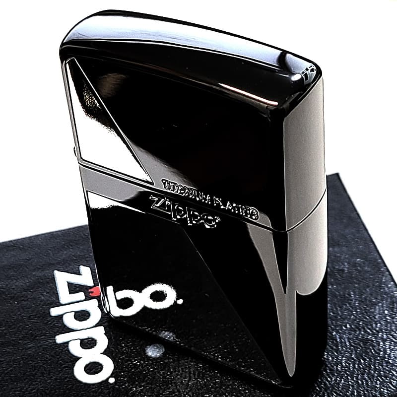 ZIPPO（ジッポー） ブラックチタン&ニッケル ジッポ ライター