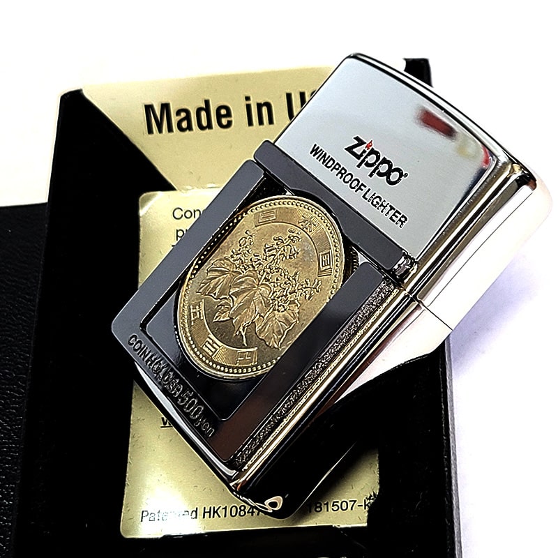 ZIPPO（ジッポー） ライター コインホルダー 500円 収納 ジッポ ロゴ