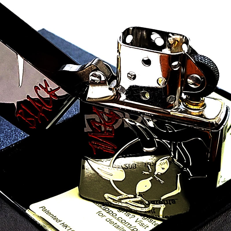 ZIPPO（ジッポー） ライター ブラックデビル 両面柄 ジッポ 悪魔