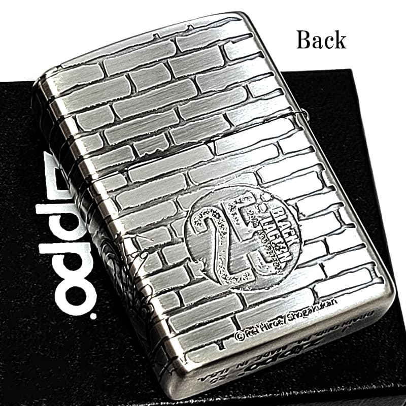 ZIPPO 25周年記念シルバーライター ZIPPO（ジッポー） ライター ブラックラグーン 25周年記念 レヴィ