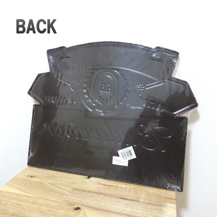 アメリカン レトロ ブリキ看板 バドワイザー エンボスメタルプレート