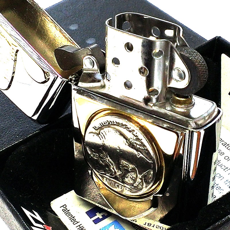 ZIPPO（ジッポー） 一点物 2000年製 バッファローコイン レア ジッポ 