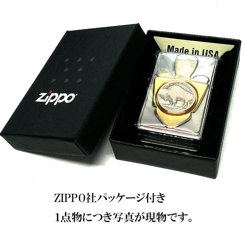 ZIPPO（ジッポー） 一点物 2000年製 バッファローコイン レア ジッポ