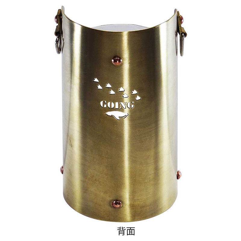 BIGOAK キャンドルランタン　革ケース付き Bigoak O.D. Lantern | キャンプ用品・資料倉庫からのつぶやき