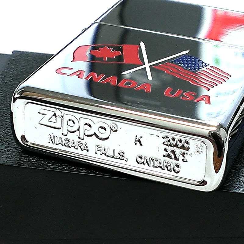 ZIPPO（ジッポー） ライター カナダ製 2000年製 オンタリオ製 国旗