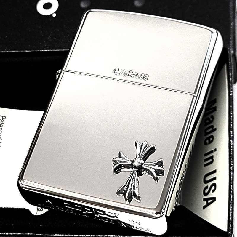 ZIPPO ライター 限定 クロスメタル シリアルNo入り ジッポ 鏡面 ZIPPO ライター 限定 クロスメタル シリアルNo入り ジッポ 鏡面
