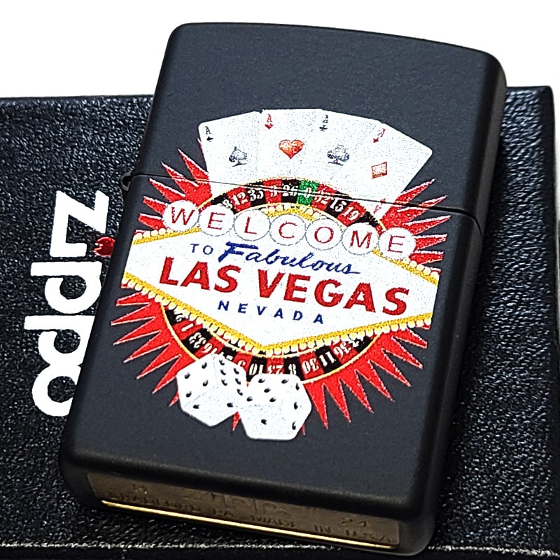 ZIPPO（ジッポー） ライター ラスベガス ジッポ ルーレット トランプ 