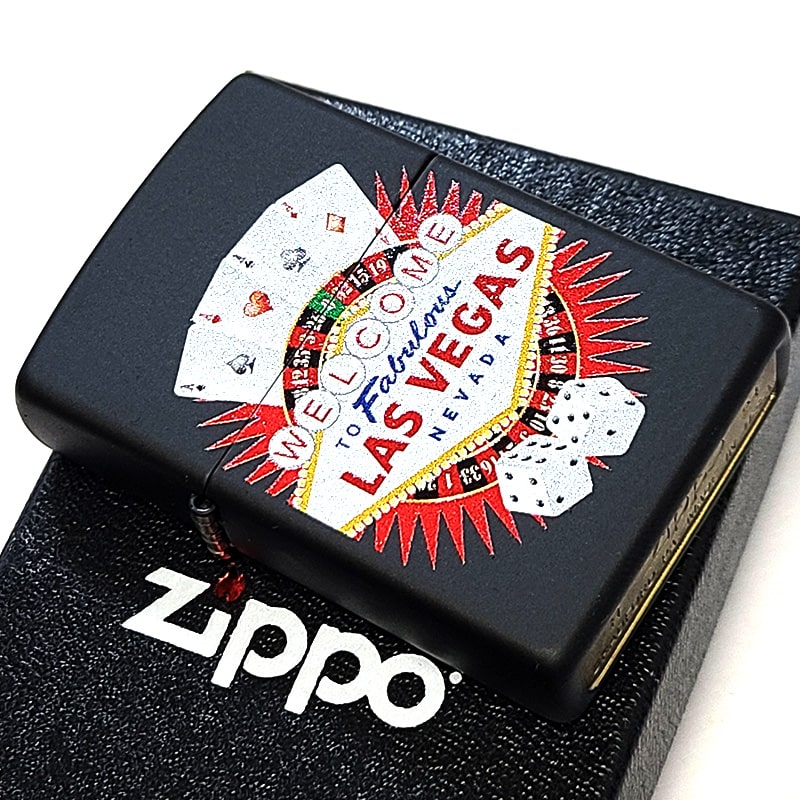 ZIPPO（ジッポー） ライター ラスベガス ジッポ ルーレット トランプ 
