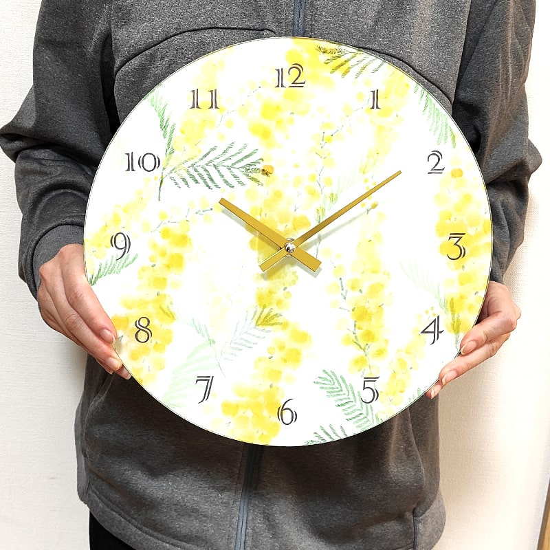 【美品】ポートメリオン／バリエーション ボタニカル ウォールクロック／27cm 美品】ポートメリオン／バリエーション ボタニカル ウォールクロック