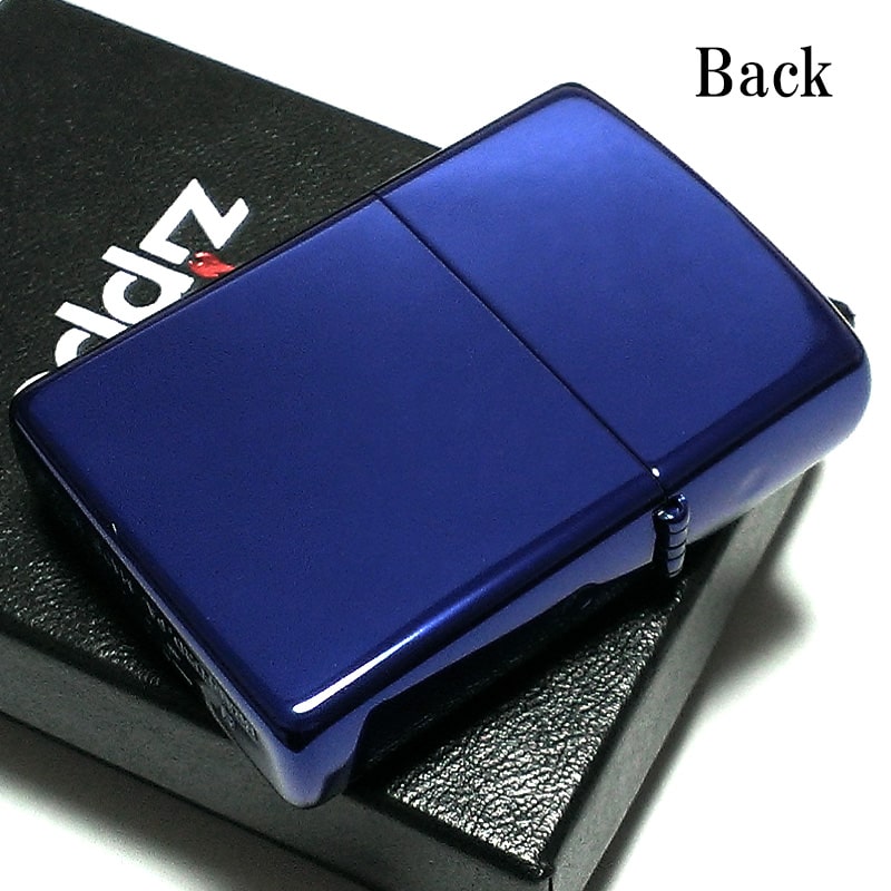 ZIPPO ライター ねこ キャット ジッポ 猫 クローバー 青 ロゴ 四