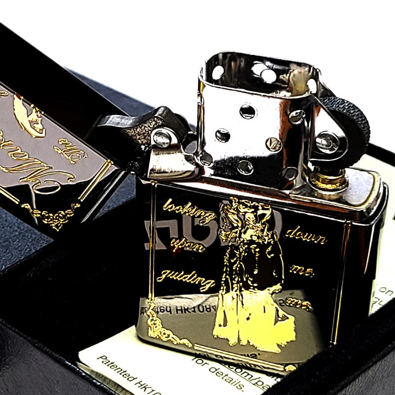 ZIPPO（ジッポー） ライター マリア&クロス おしゃれ エッチング彫刻