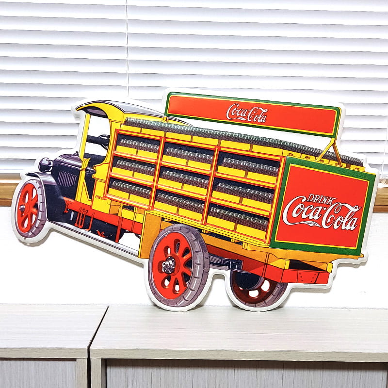 Coca Cola（コカコーラ） ブリキ看板 トラック 大きい レトロ