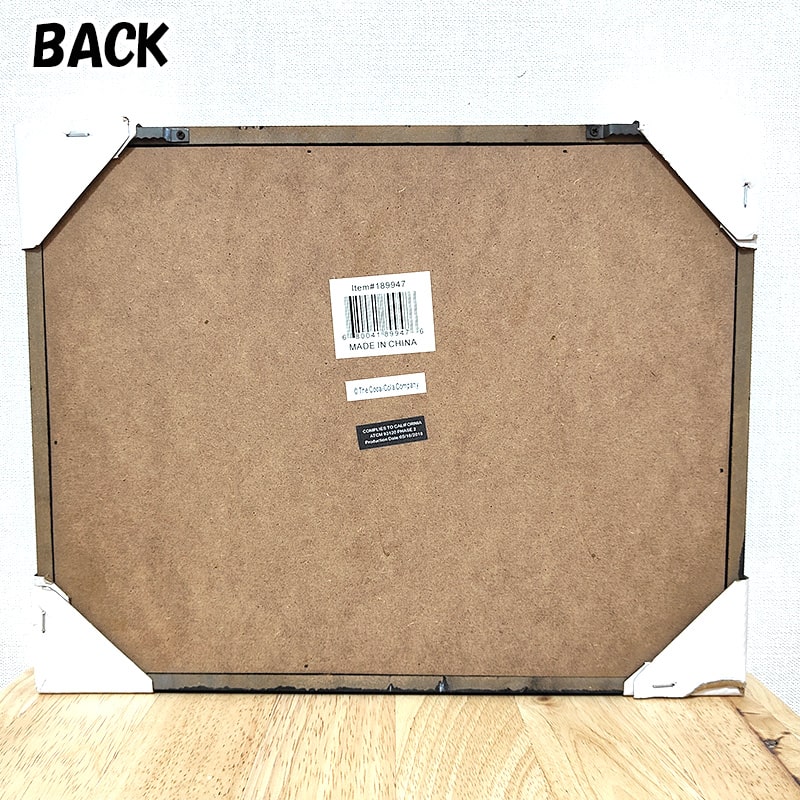 Coca Cola サインボード コカコーラ メタル アンティーク 木製フレーム