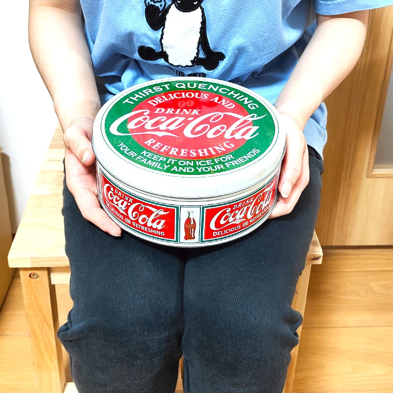 Coca Cola（コカコーラ） クラシック ティン ラウンドボックス 小物