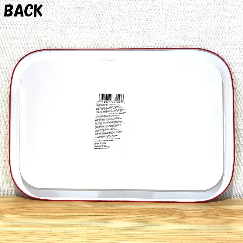 Coca Cola（コカコーラ） レクタングル ティントレイ お盆 プレート