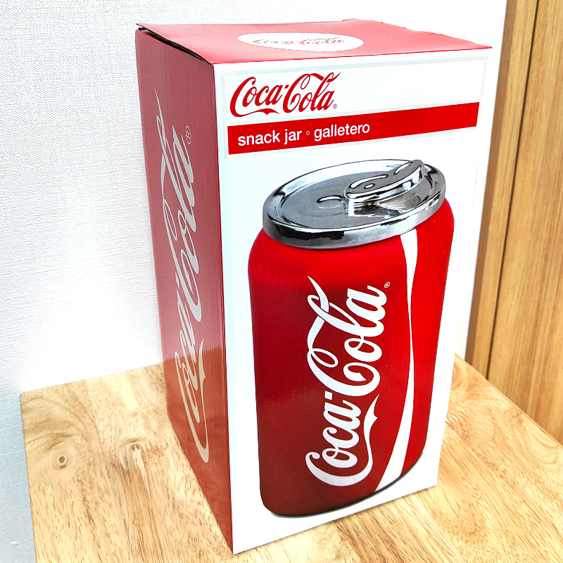 コカコーラ スナックジャー 保存容器 お菓子 COCA COLA 缶