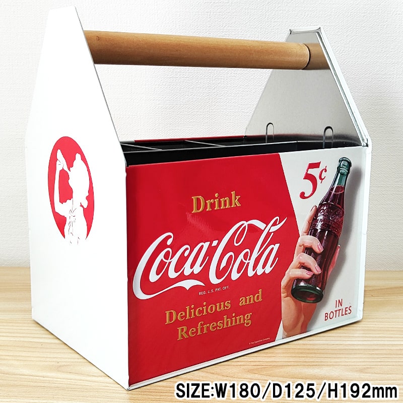 Coca Cola（コカコーラ） 小物入れ ストレージキャディー リモコン