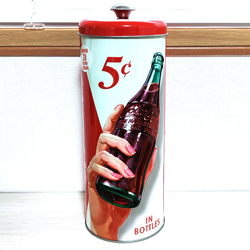 Coca Cola（コカコーラ） ストローケース 正規ライセンス品 お箸入れ