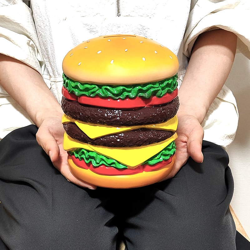 アメリカン レトロ 貯金箱 ハンバーガー コインバンク アメリカン 雑貨