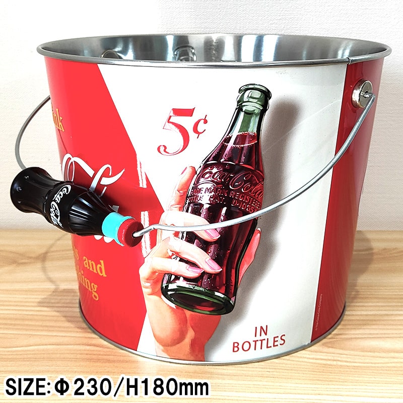 Coca Cola（コカコーラ） ビバレージバケツ かわいい アメリカン 雑貨