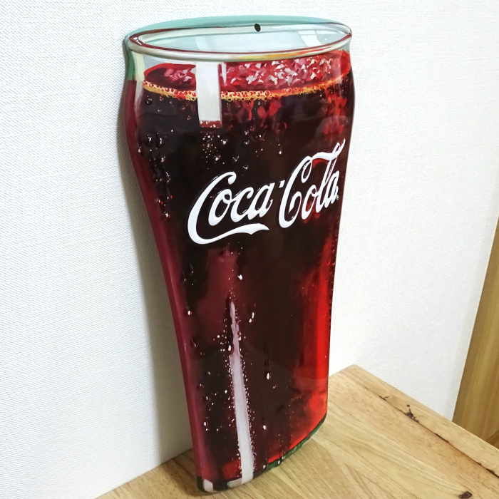 1990米国製 coca cola コカコーラ ブリキ看板 レトロ インテリア hayamipro_coke-take-home-ctn