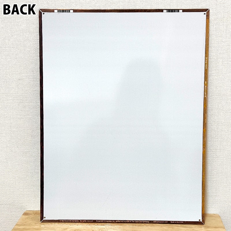 Coca Cola（コカコーラ） ブリキ看板 アンティーク 5ボトル ガレージ