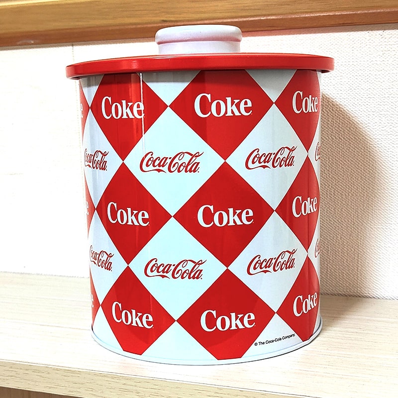 Coca Cola（コカコーラ） 小物入れ 蓋付き 保存容器 ロゴ 6