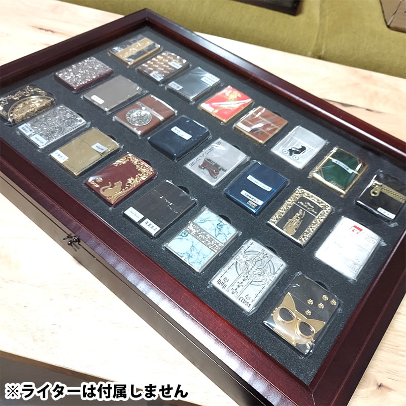 ZIPPO社製 絶版品 コレクション ケース 3段 木製 ディスプレイBOX レア 
