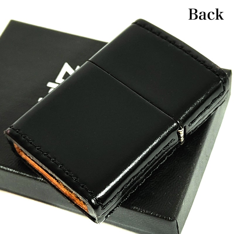 都内で ZIPPO レザー コードバン おしゃれ ライター ジッポ 革巻き その他