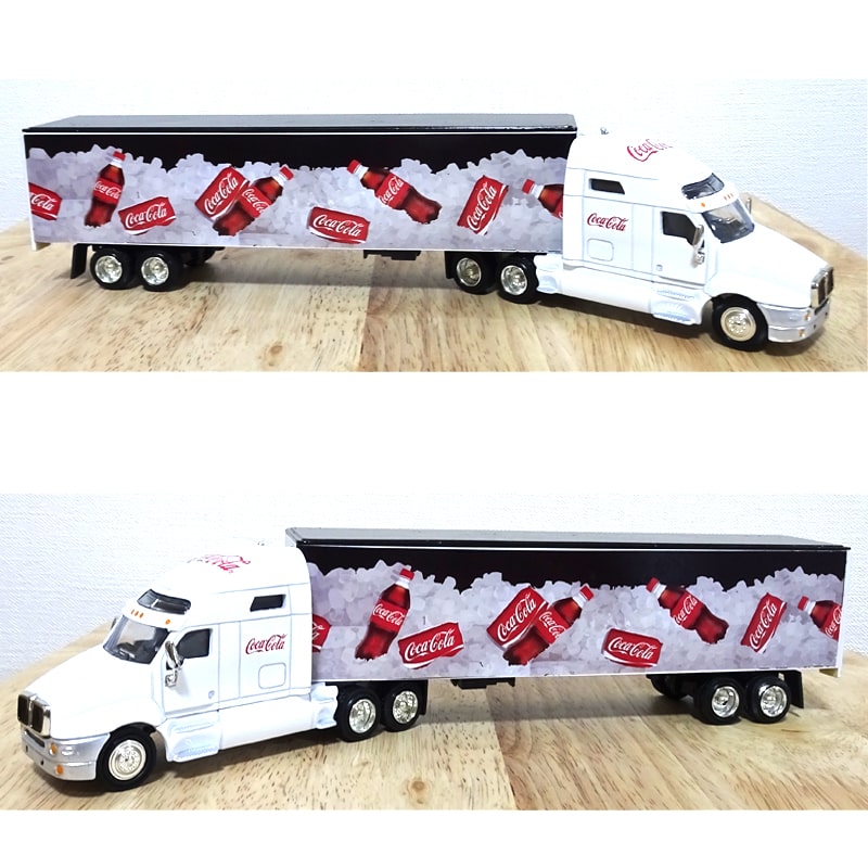 Coca Cola（コカコーラ） ミニカー 車 トレーラー おしゃれ オブジェ