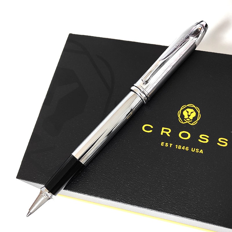 クロスボールペン タウンゼント　光沢クロームボールペン CROSS ボールペン クロス タウンゼント クロームSP シルバー おしゃれ
