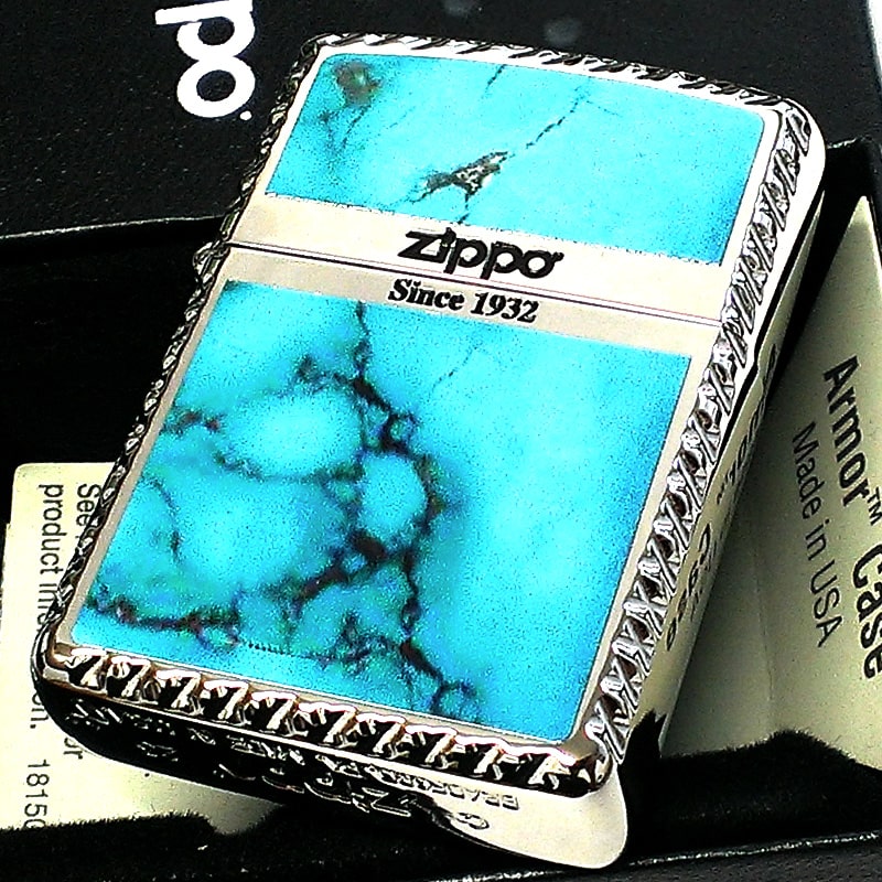 ZIPPO（ジッポー） アーマー クロスカット ジッポ ロゴ ライター
