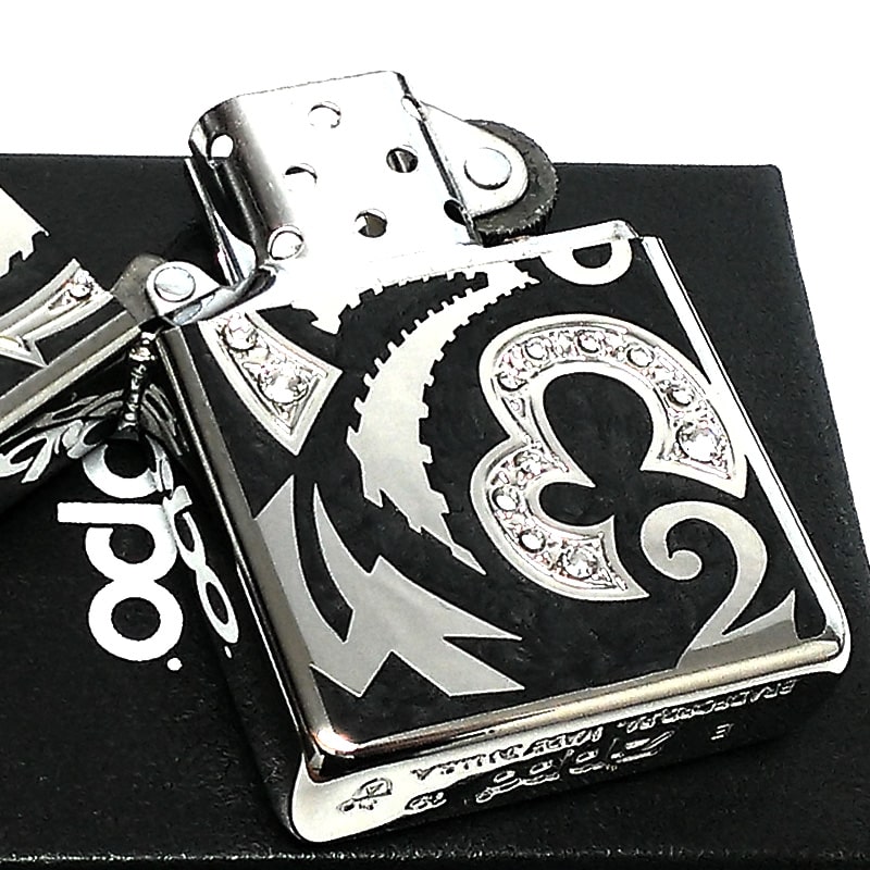 ZIPPO ライター アーマー クレイジーダイアル ブラック ジッポ 重厚 スワロフスキー ダイアノシルバー 鏡面 深彫り 美しい 黒 かっこいい :  crz-bk : Zippoタバコケース喫煙具のハヤミ - 通販 - Yahoo!ショッピング