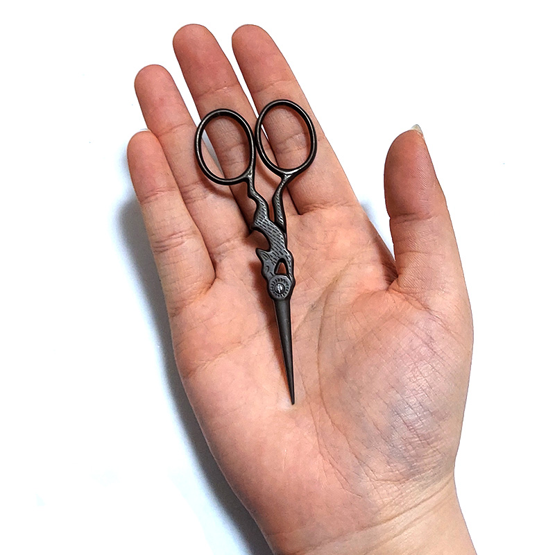 年代物ハサミ ハサミ 小さい おしゃれ デザインシザー はさみ ステンレス製 選べる 2