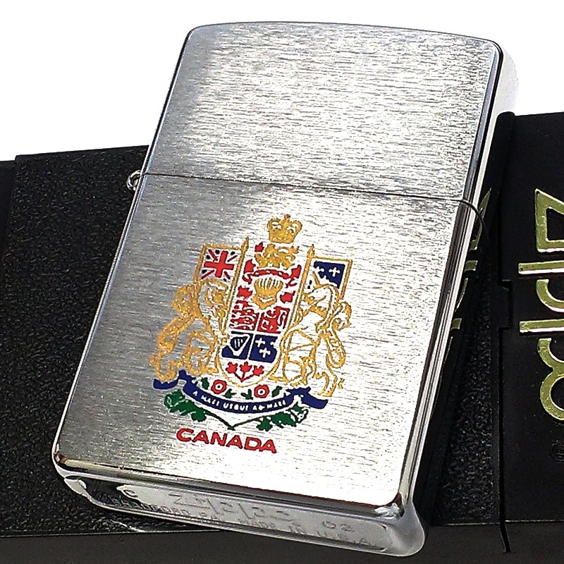 ZIPPO ライター カナダ 国章 1点物 ジッポ レア 2002年製 オンタリオ州 おしゃれ ビンテージ 廃盤 ヴィンテージ シルバー :  dom-of-canada : Zippoタバコケース喫煙具のハヤミ - 通販 - Yahoo!ショッピング