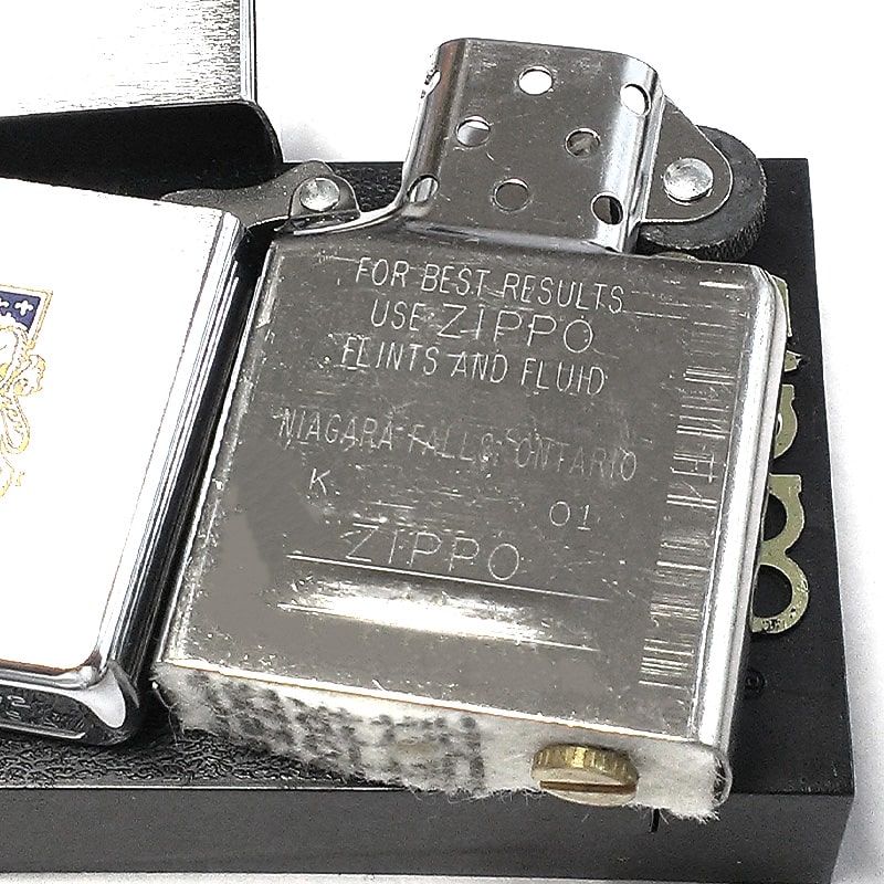 ZIPPO ライター カナダ 国章 1点物 ジッポ レア 2002年製