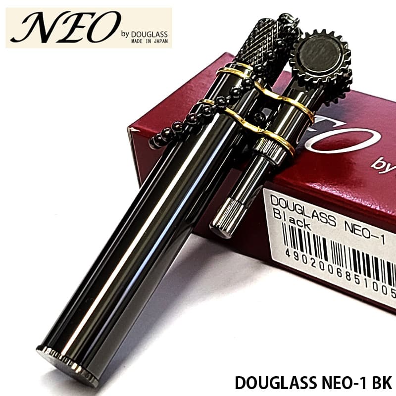 オイルライター ダグラス ネオ ブラック タイプ1 日本製 DOUGLASS NEO