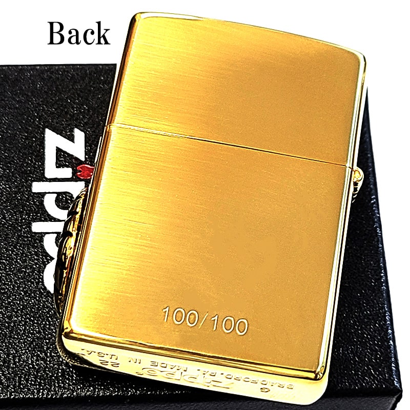 ZIPPO（ジッポー） 限定 レアナンバー No.100 一点物 ジッポ ライター 