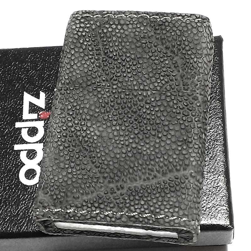 ZIPPO（ジッポー） ライター 本アフリカ象革巻き ジッポ 革巻き