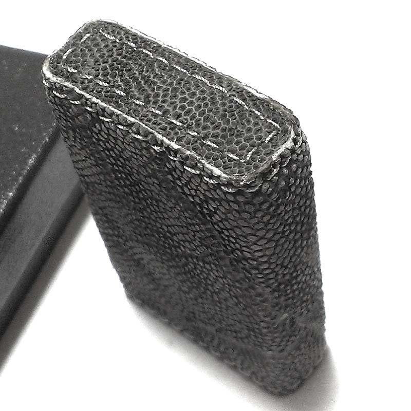 ZIPPO（ジッポー） ライター 本アフリカ象革巻き ジッポ 革巻き