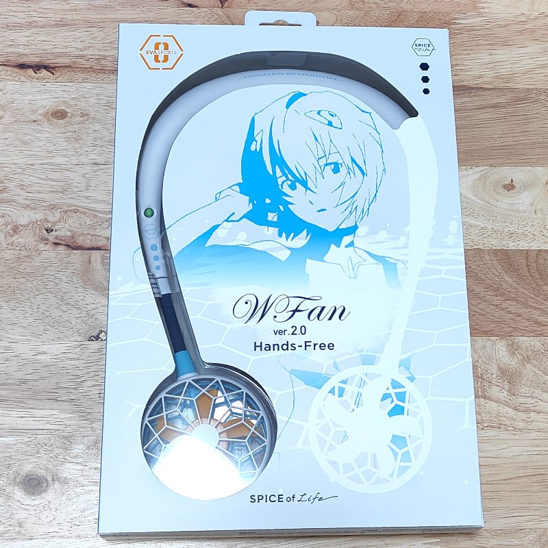 扇風機 首かけ エヴァンゲリオン ダブルファン EVANGELION Wfan Ver2.0