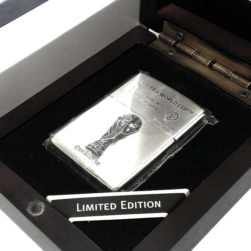 コレクション zippo KOREA JAPAN 2002 ZIPPO FIFA 2002 WORLD CUP KOREA JAPAN 100個限定 2002年