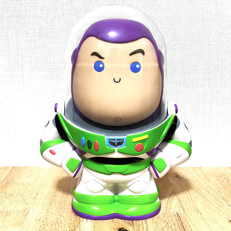 アメリカン レトロ 貯金箱 フィギュアバンク バズライトイヤー トイ