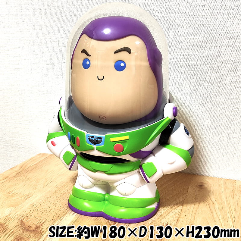 アメリカン レトロ 貯金箱 フィギュアバンク バズライトイヤー トイ